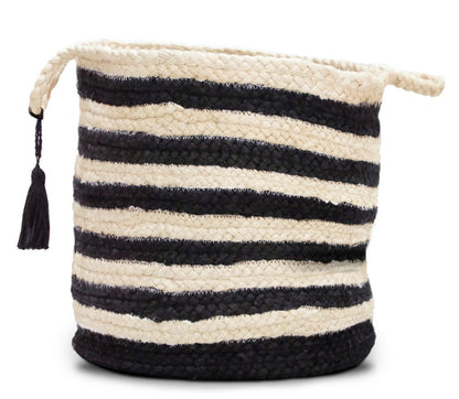 17" Ivory Nesting Jute Basket HomeRoots