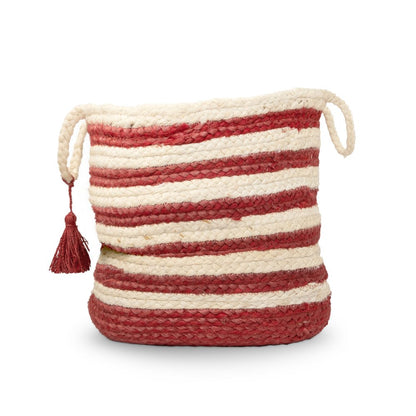 17" Ivory Nesting Jute Basket HomeRoots