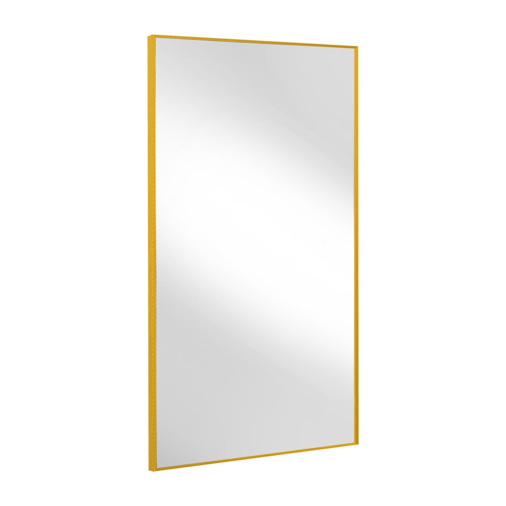 Gold Aluminum Wall Mount Or Leaning Framed Full Length Mirror HomeRoots