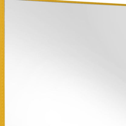 Gold Aluminum Wall Mount Or Leaning Framed Full Length Mirror HomeRoots