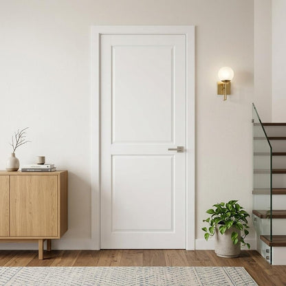 80" X 28" White Wood Slab Door HomeRoots