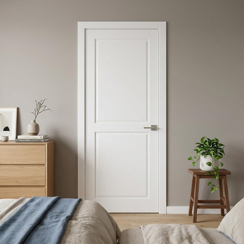 80" X 30" White Wood Slab Door HomeRoots
