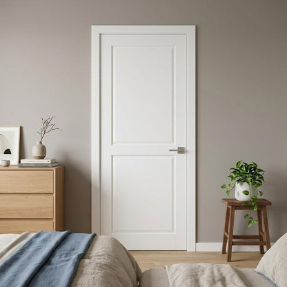 80" X 30" White Wood Slab Door HomeRoots