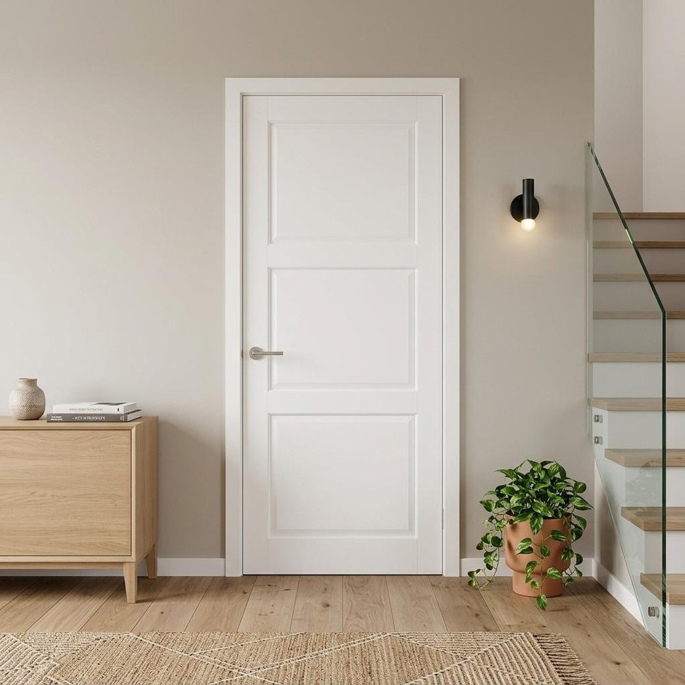 80" X 24" White Wood Slab Door HomeRoots