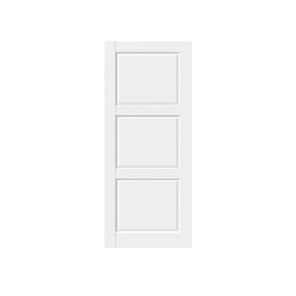 80" X 28" White Wood Slab Door HomeRoots