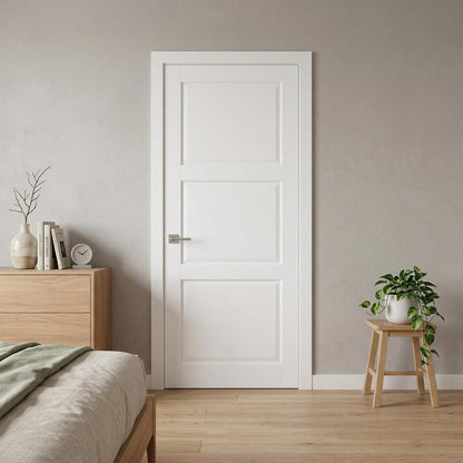 80" X 28" White Wood Slab Door HomeRoots