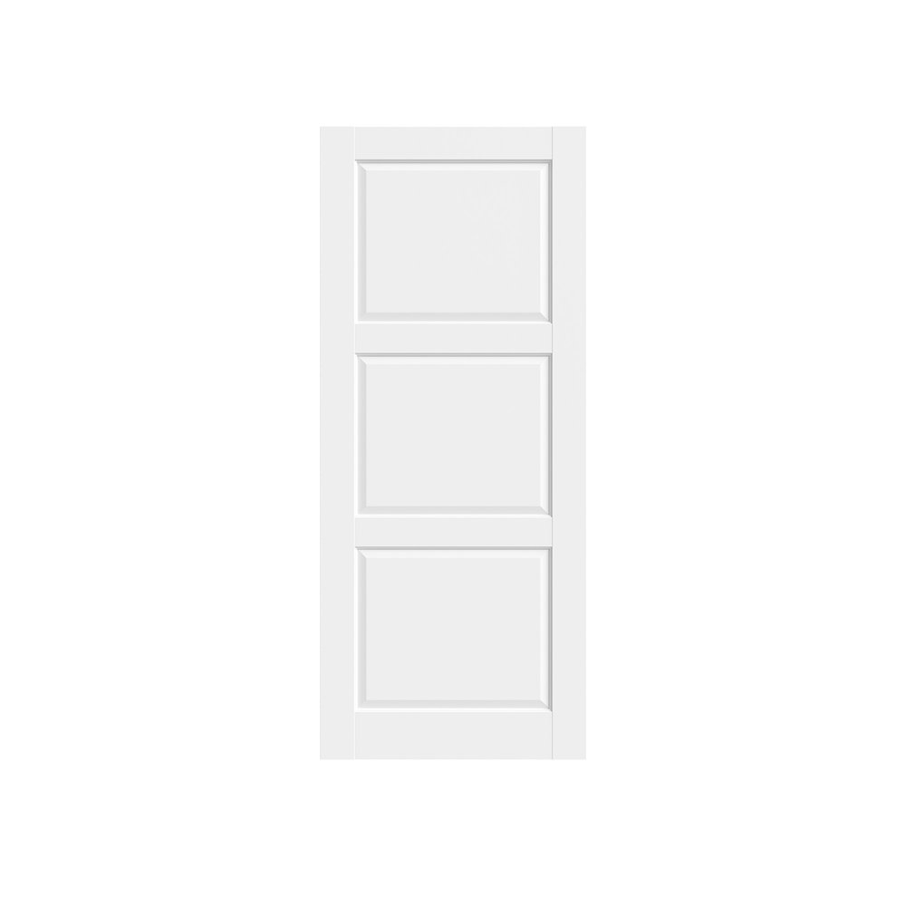80" X 30" White Wood Slab Door HomeRoots