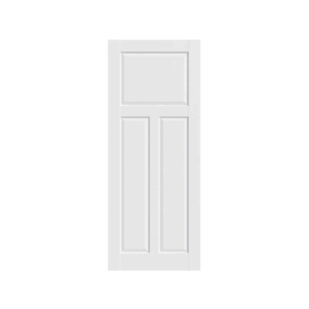 80" X 32" White Wood Slab Door HomeRoots