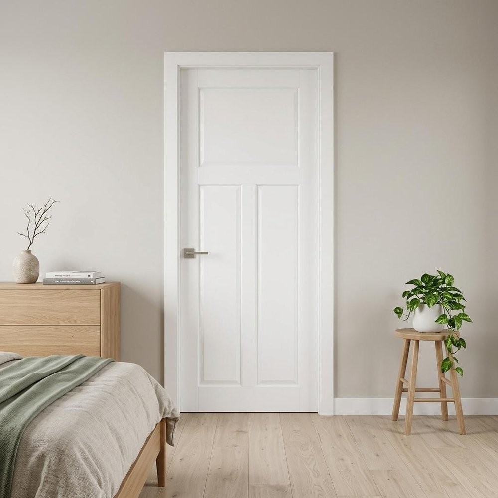 80" X 32" White Wood Slab Door HomeRoots