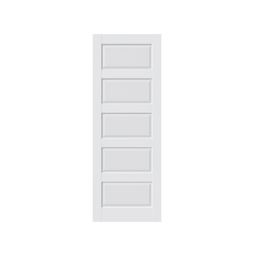 80" X 24" White Wood Slab Door HomeRoots