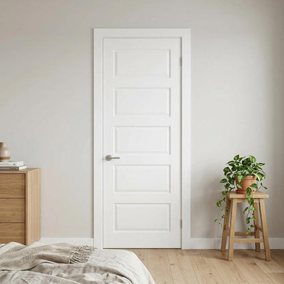 80" X 24" White Wood Slab Door HomeRoots