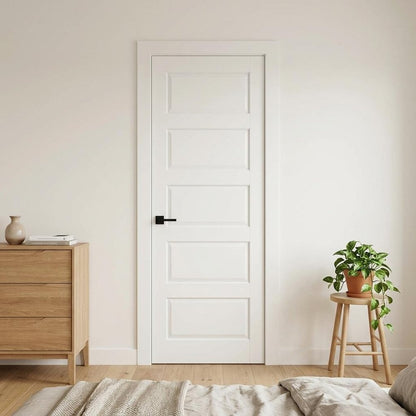 80" X 28" White Wood Slab Door HomeRoots