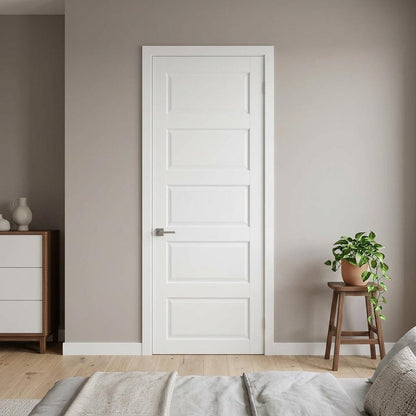 80" X 32" White Wood Slab Door HomeRoots