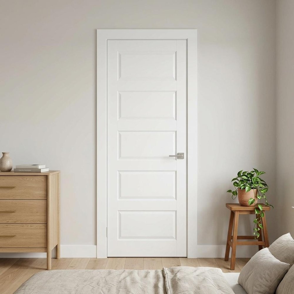 80" X 36" White Wood Slab Door HomeRoots