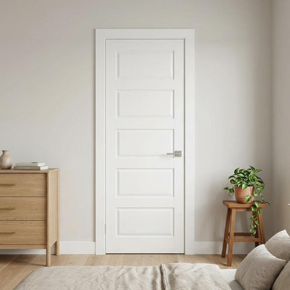 80" X 36" White Wood Slab Door HomeRoots