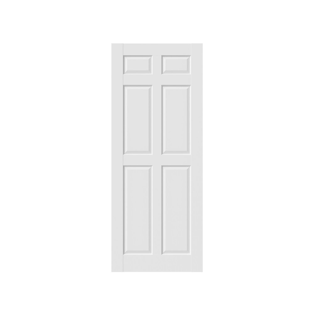 80" X 28" White Wood Slab Door HomeRoots