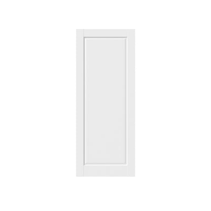 80" X 20" White Wood Slab Door