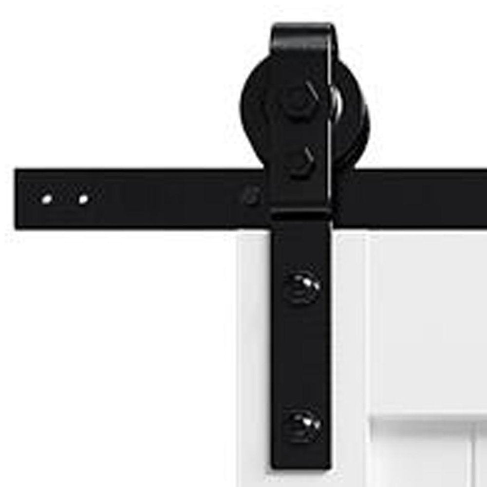 Set Of Two 84" X 32" White Wood Bi-Fold Door HomeRoots