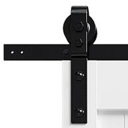 Set Of Two 84" X 32" White Wood Bi-Fold Door HomeRoots