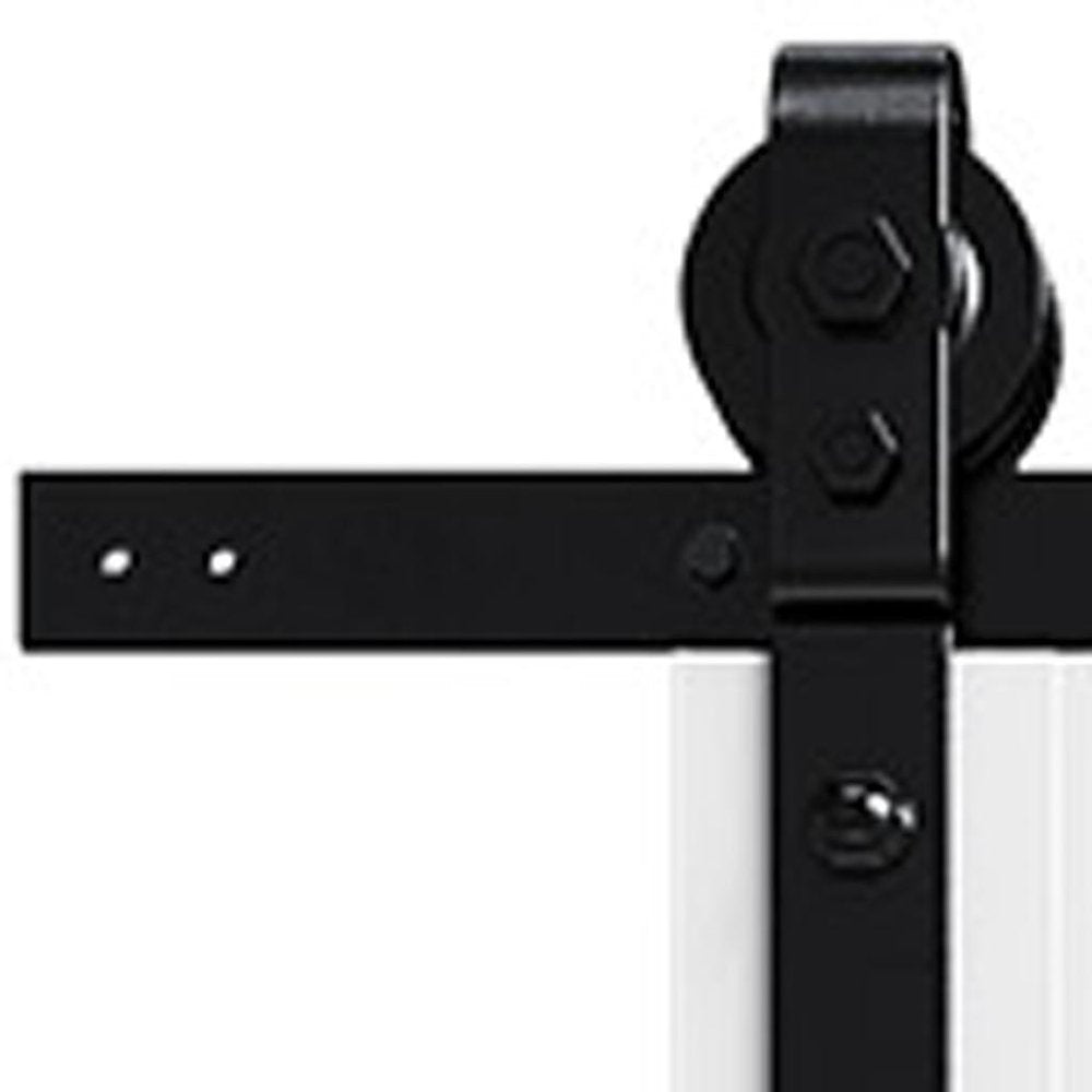 Set Of Two 84" X 36" White Wood Bi-Fold Door — view 2