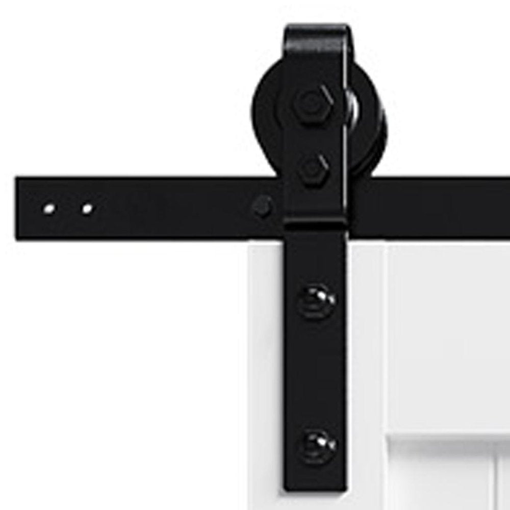 Set Of Two 84" X 36" White Wood Bi-Fold Door — view 3