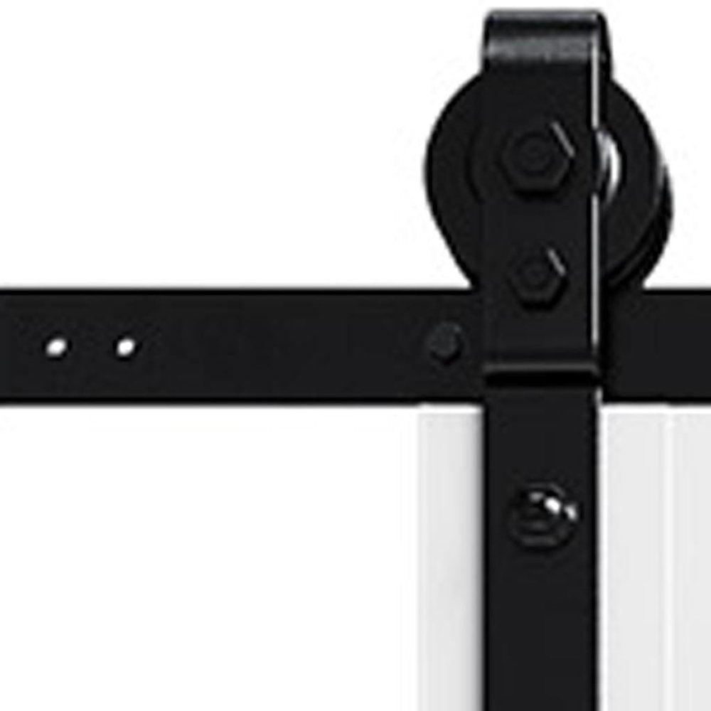 Set Of Two 84" X 40" White Wood Bi-Fold Door — view 2