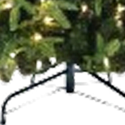 6.5' Pre Lit Full Pine Christmas Tree With Decorations HomeRoots