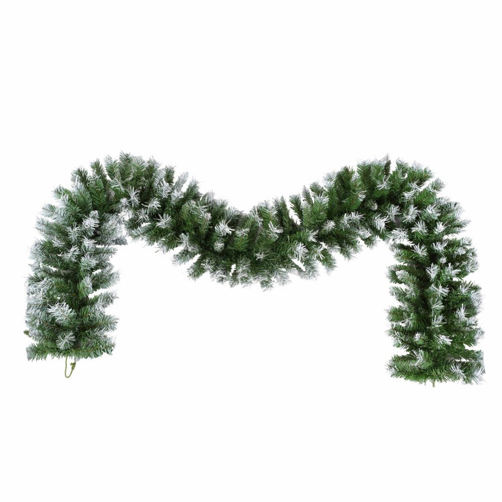 4' White Pre Lit Full Tropical Christmas Tree With Decorations HomeRoots