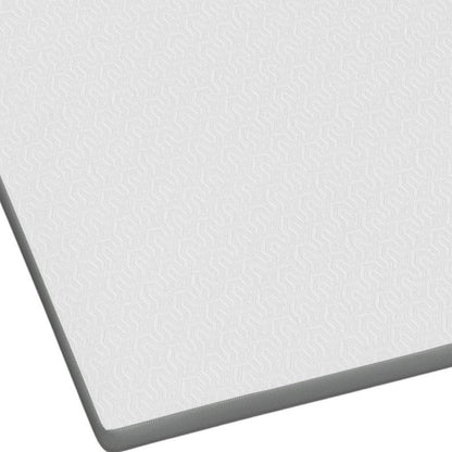 White Gel Memory Foam Cooling Water Resistant Queen Mattress Topper HomeRoots