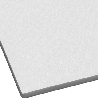 White Gel Memory Foam Cooling Water Resistant Queen Mattress Topper HomeRoots