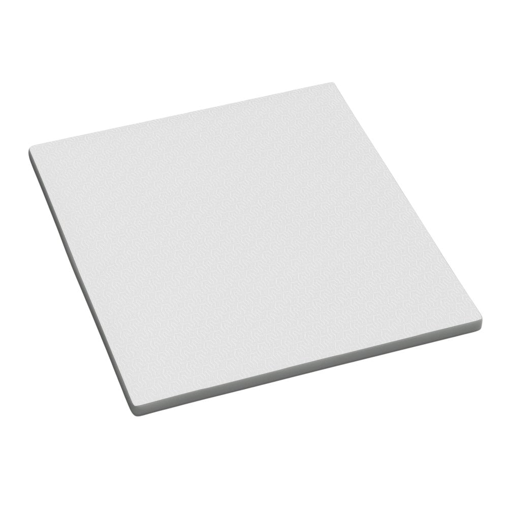 White Gel Memory Foam Cooling Water Resistant Queen Mattress Topper HomeRoots
