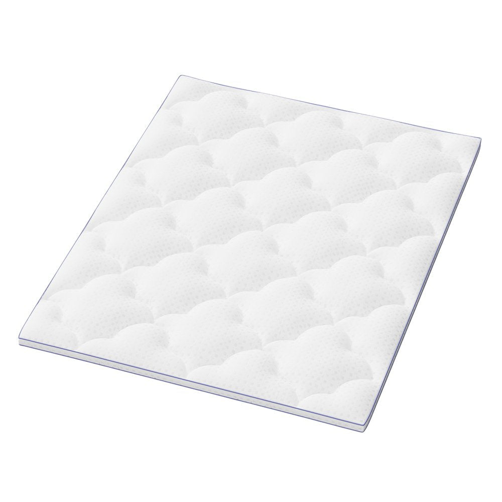 2" White Cotton Queen Mattress Topper HomeRoots