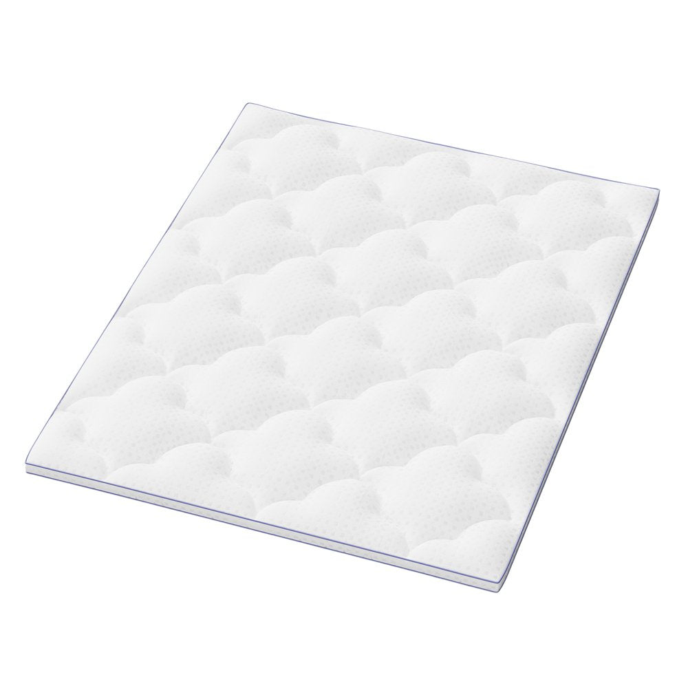 2" Black Cotton Twin Mattress Topper HomeRoots