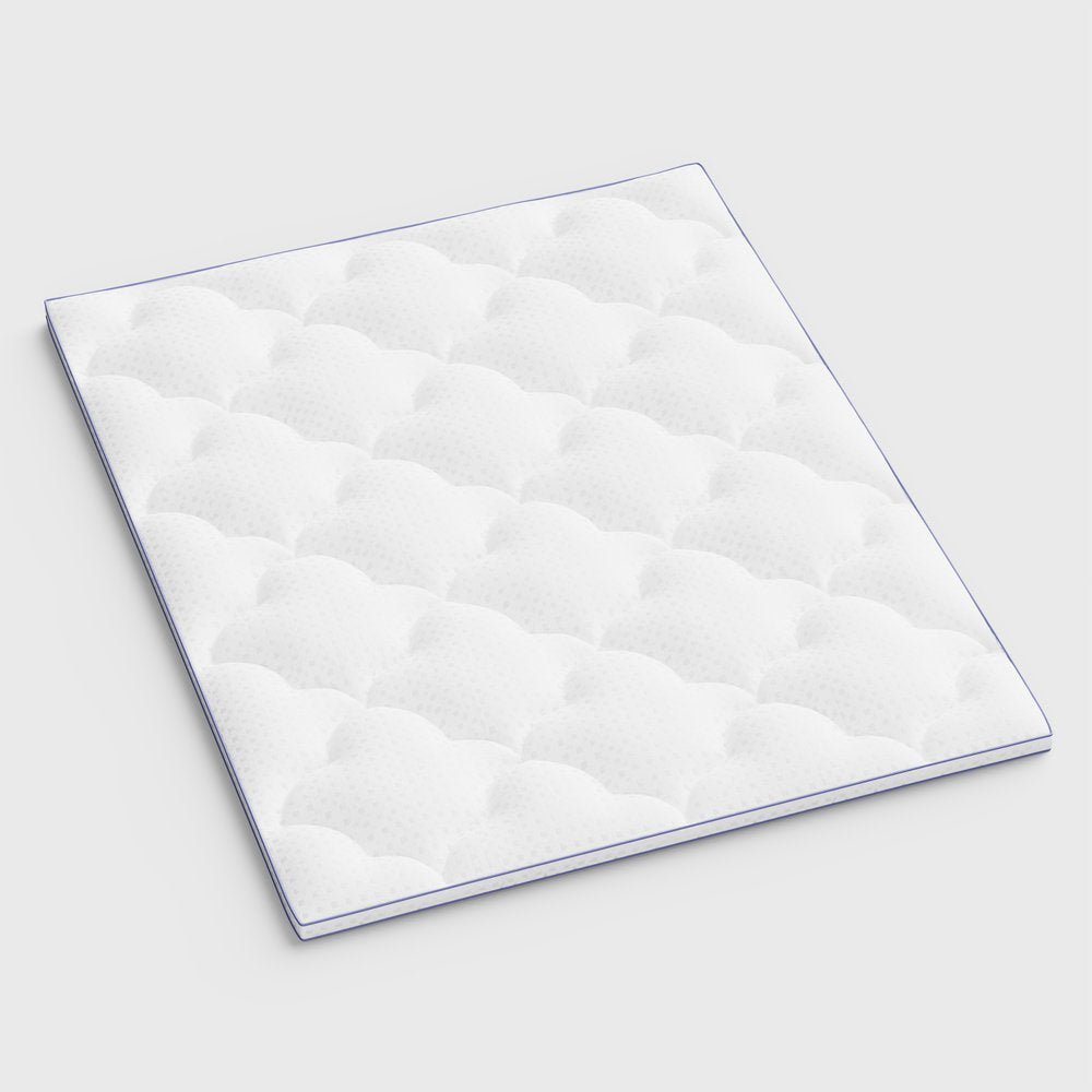 2" White Cotton Queen Mattress Topper HomeRoots