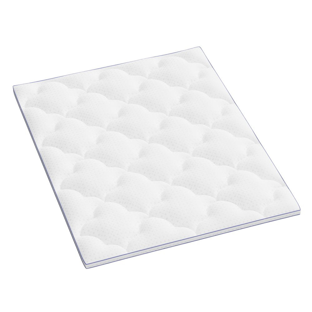 2" White Cotton Queen Mattress Topper HomeRoots