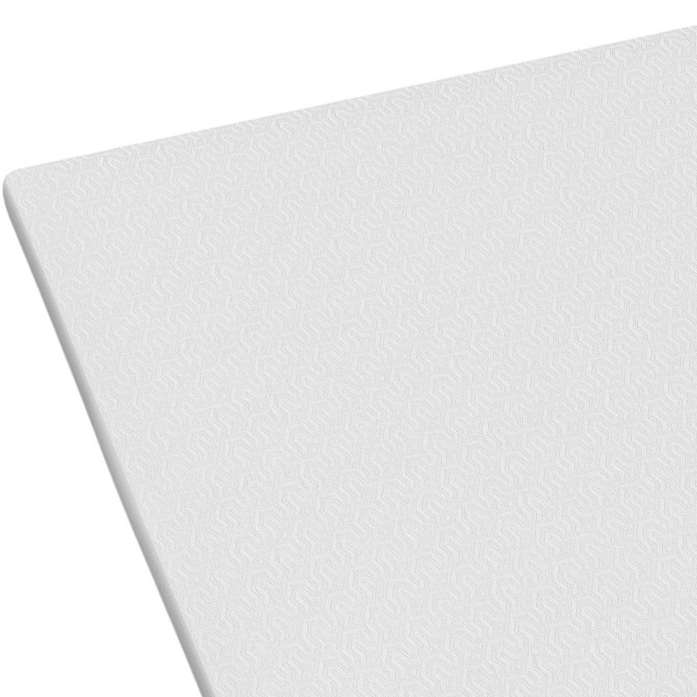 White Gel Memory Foam Cooling Water Resistant Queen Mattress Topper HomeRoots