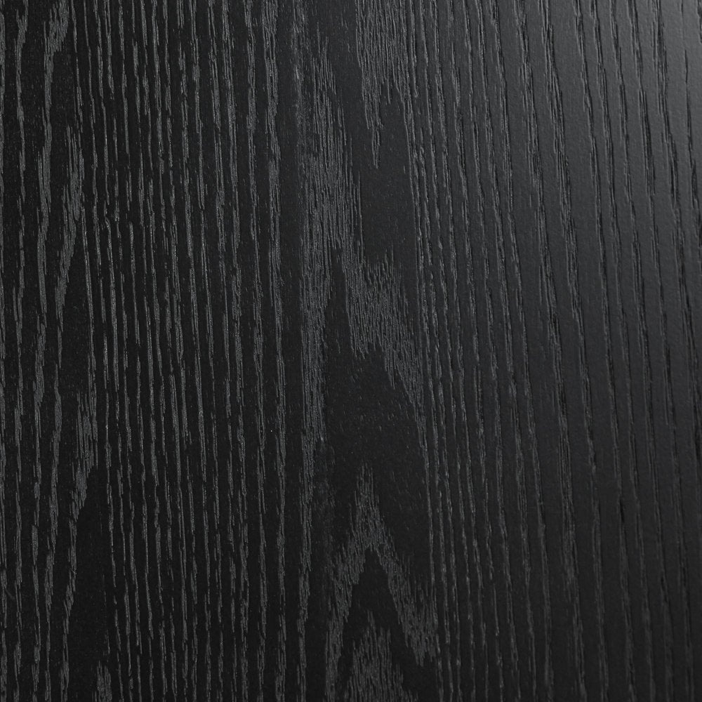 42" Black Solid Wood Round Top Dining Table HomeRoots