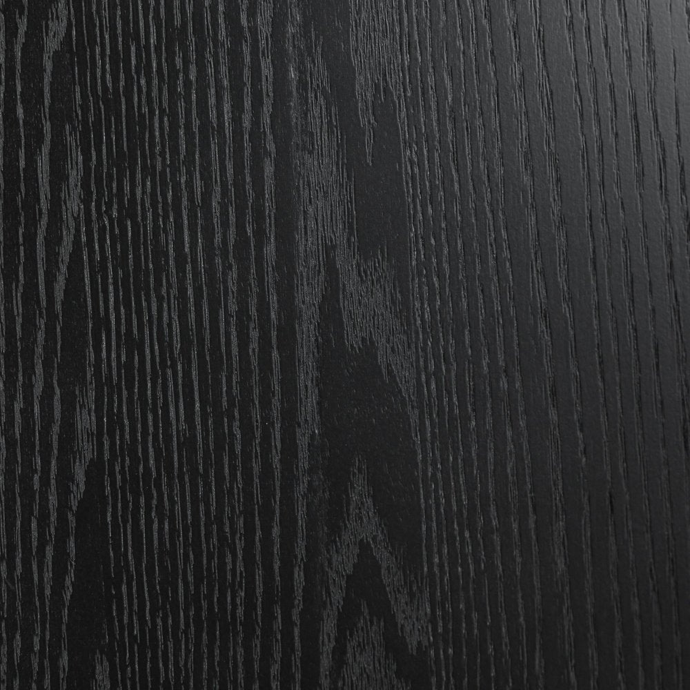 42" Black Solid Wood Round Top Dining Table HomeRoots