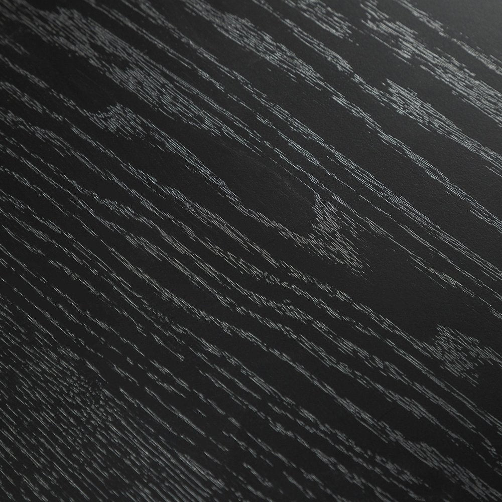 45" Black Solid Wood Rounded Bar Table HomeRoots