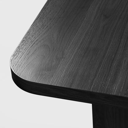 67" Black Solid Wood And Rattan Double Pedestal Base Dining Table HomeRoots