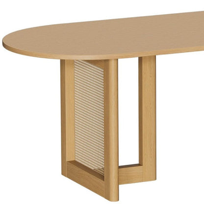 79" Unfinished Wood Oval Bar Table HomeRoots