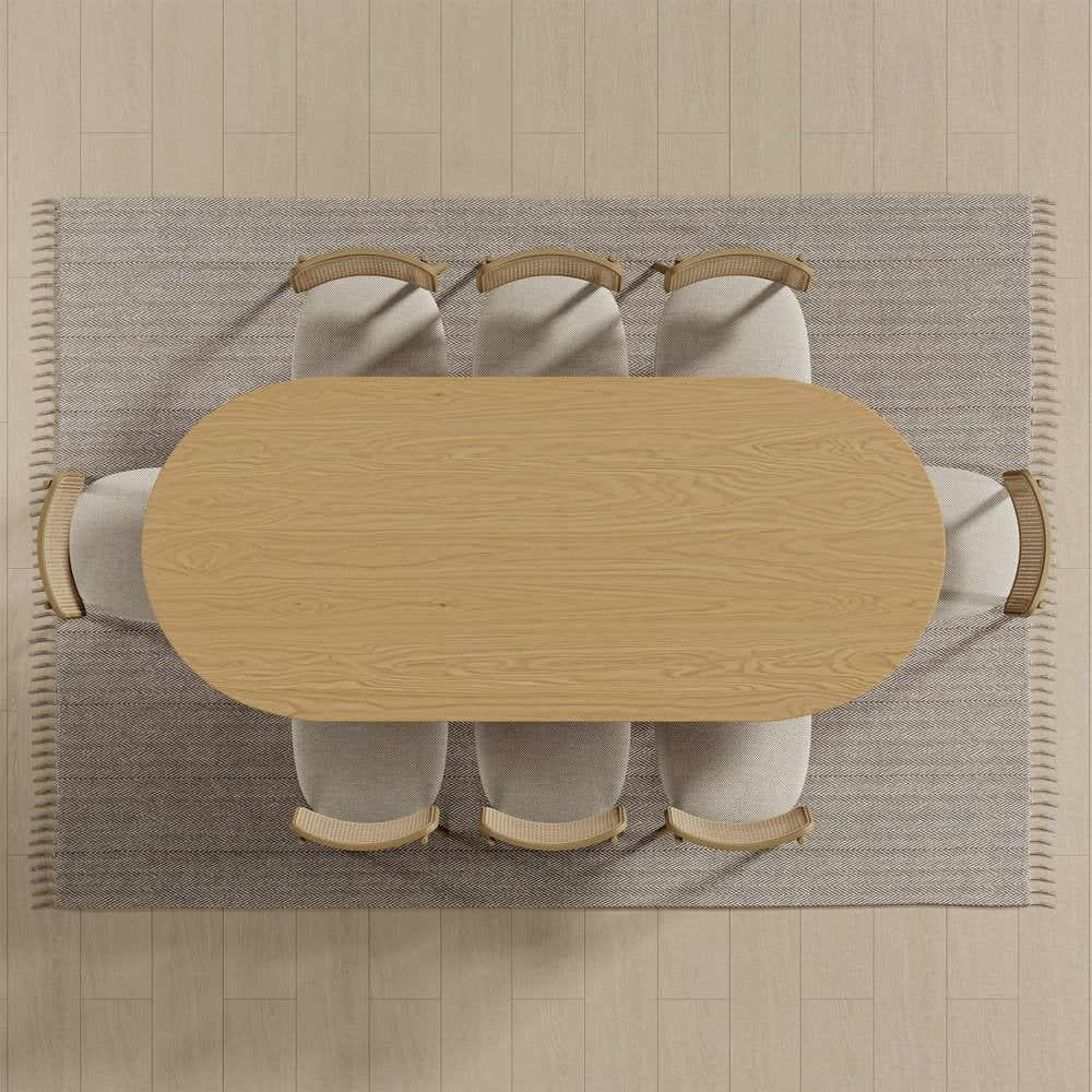 79" Unfinished Wood Oval Bar Table HomeRoots