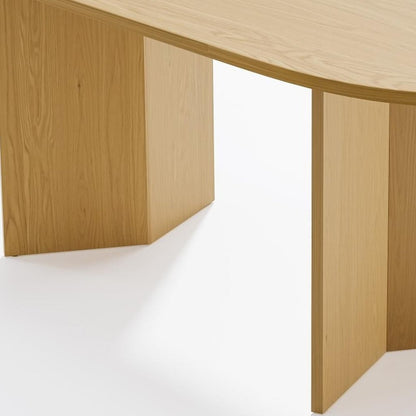 79" Unfinished Wood Oval Bar Table HomeRoots