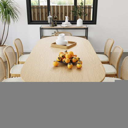 79" Unfinished Wood Oval Bar Table HomeRoots