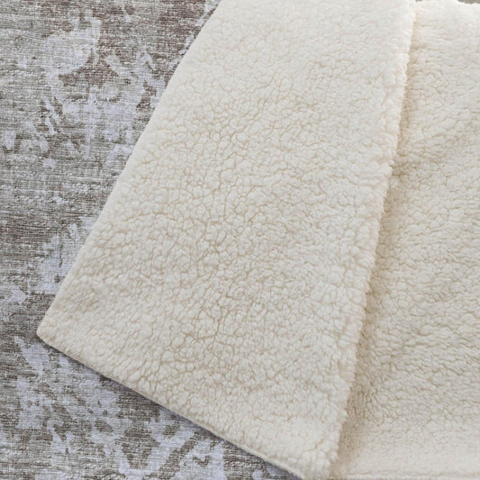 50" X 70" Taupe And Beige Damask Polyester Woven Plush Throw Blanket HomeRoots