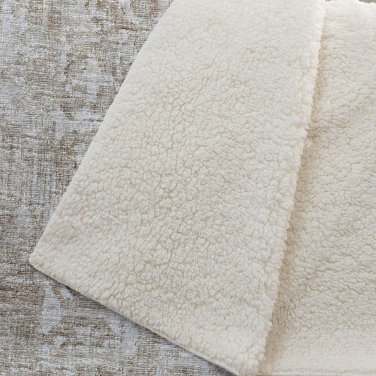 50" X 70" Beige And Ivory Damask Polyester Woven Plush Throw Blanket HomeRoots