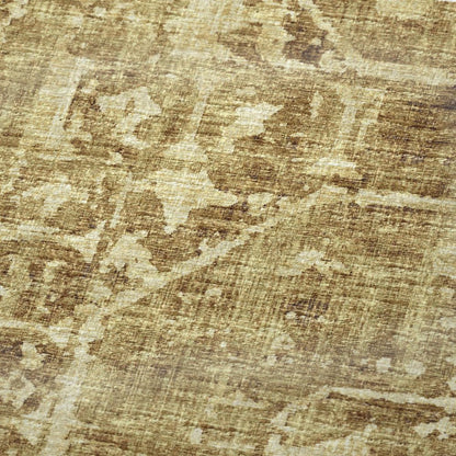 50" X 70" Beige And Tan Damask Polyester Woven Plush Throw Blanket HomeRoots