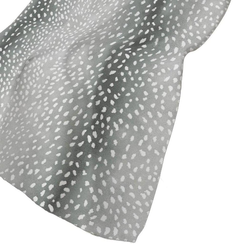 50" X 70" Gray And Ivory Animal Print Plush Throw Blanket HomeRoots