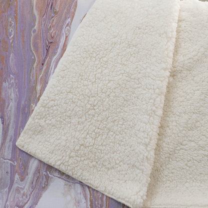 50" X 70" Lavender Pink And Ivory Abstract Plush Throw Blanket HomeRoots