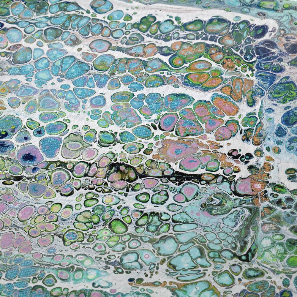 50" X 70" Blue Gold And Pink Abstract Plush Throw Blanket HomeRoots